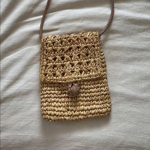 Seed woven purse